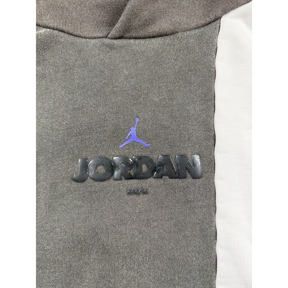 Jordan 72-10 Hoodie Mens XXL Gray White Colorblock 1995/96 Jumpman - Picture 2 of 10